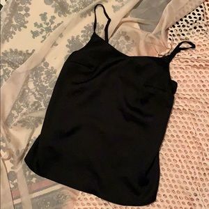 Black tank top